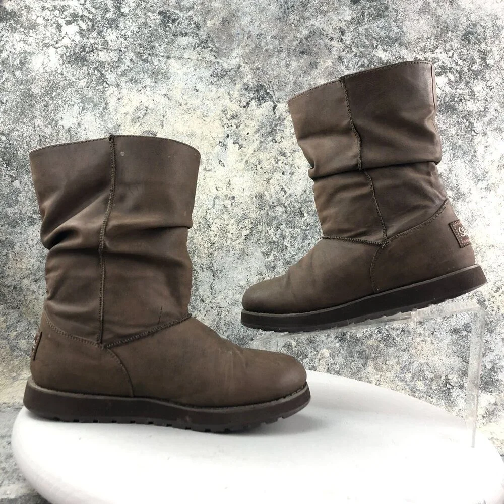 Skechers Women's Size 7 Keepsakes 2.0 Upland Brown Faux Fur Lined Boots 48805TX